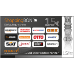 ShoppingBON über 15 €