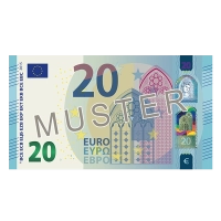 Verrechungsscheck 20 EUR