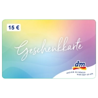 15 € dm-Drogerie Gutschein