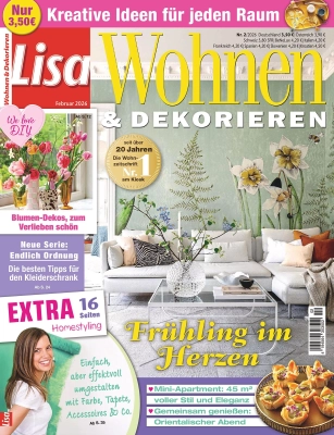 Lisa Wohnen & Dekorieren - Aktuelle Ausgabe