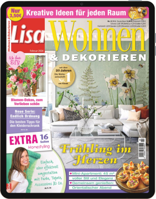 Lisa Wohnen & Dekorieren E-Paper 2/2026