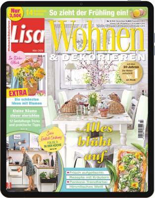 Lisa Wohnen & Dekorieren E-Paper 3/2026