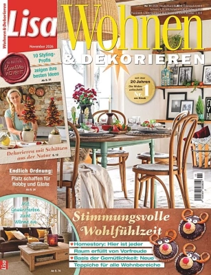 Lisa Wohnen & Dekorieren - aktuelle Ausgabe