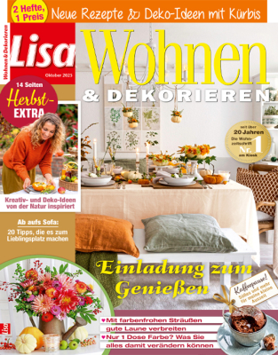 Lisa Wohnen & Dekorieren - aktuelle Ausgabe