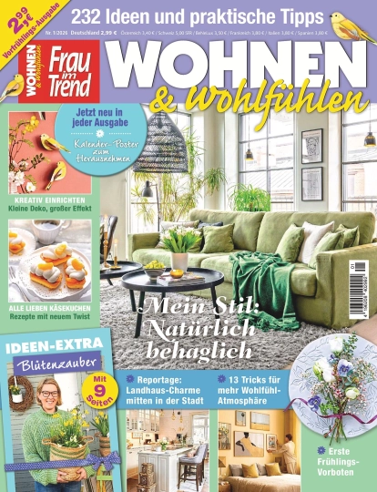 Frau im Trend Wohnen & Wohlfühlen - Aktuelles Sonderheft
