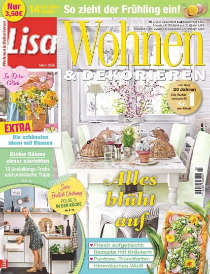 Lisa Wohnen & Dekorieren - Aktuelle Ausgabe