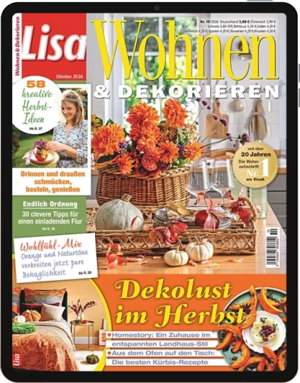 Lisa Wohnen & Dekorieren - Aktuelle Ausgabe