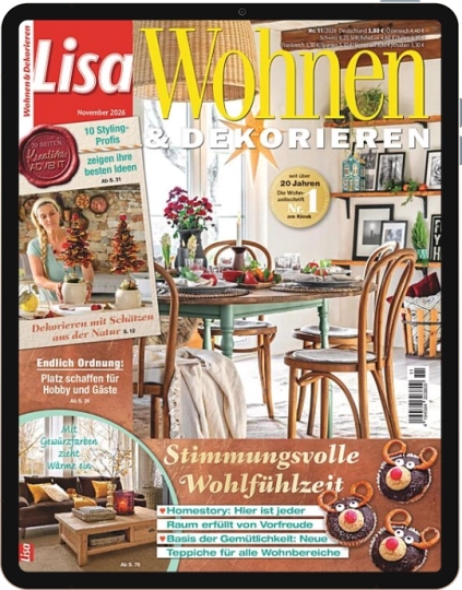 Lisa Wohnen & Dekorieren - Aktuelle Ausgabe