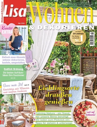 Lisa Wohnen & Dekorieren - Aktuelle Ausgabe