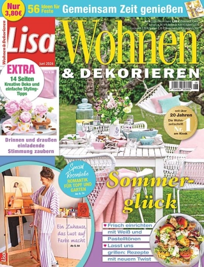 Lisa Wohnen & Dekorieren - Aktuelle Ausgabe