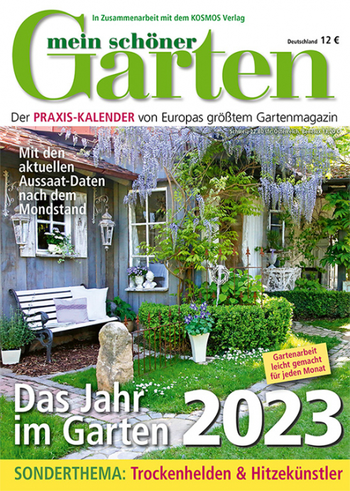 Wohnen und Garten | Mein schöner Garten Kalender 2023 | Offizieller Aboshop