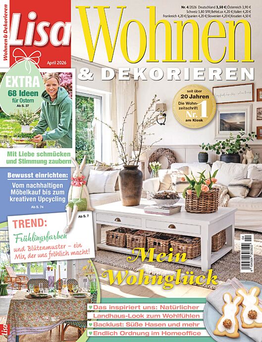Lisa Wohnen & Dekorieren - aktuelle Ausgabe