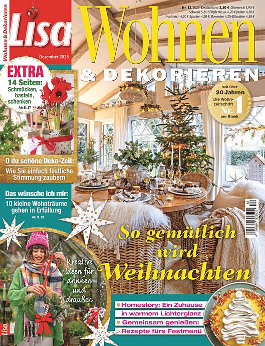 Lisa Wohnen & Dekorieren - aktuelle Ausgabe