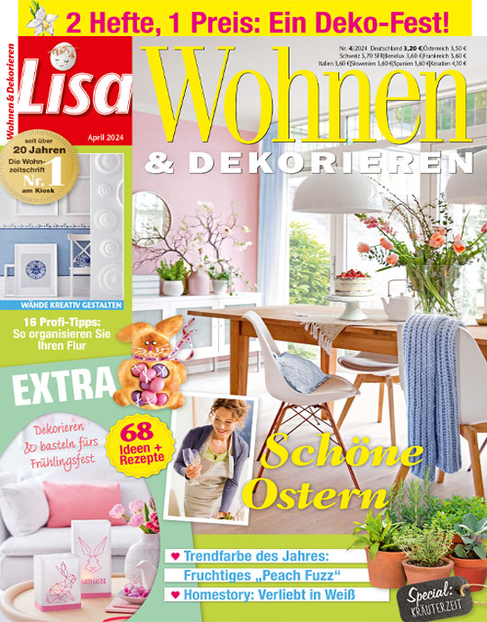 Lisa Wohnen & Dekorieren - aktuelle Ausgabe