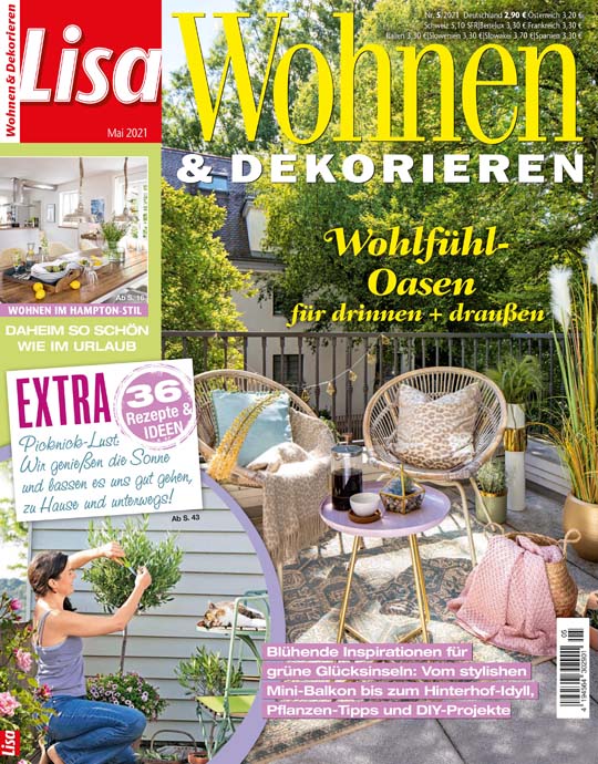 Wohnen Und Garten Lisa Wohnen Dekorieren Exklusive Pramien Sichern