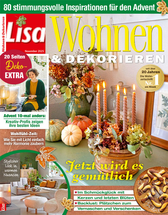 Lisa Wohnen & Dekorieren - aktuelle Ausgabe